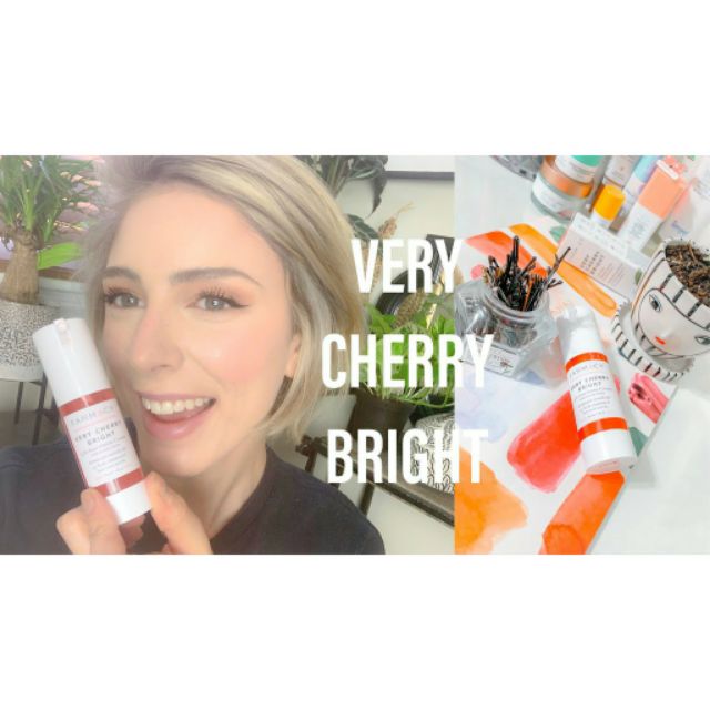 Tinh chất sáng da mờ thâm FARMACY Very Cherry Bright 15% Clean Vitamin C Serum with Acerola Cherry