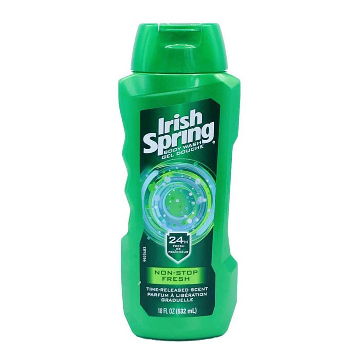 Gel tắm Irish Spring Non-Stop Fresh, 532ml