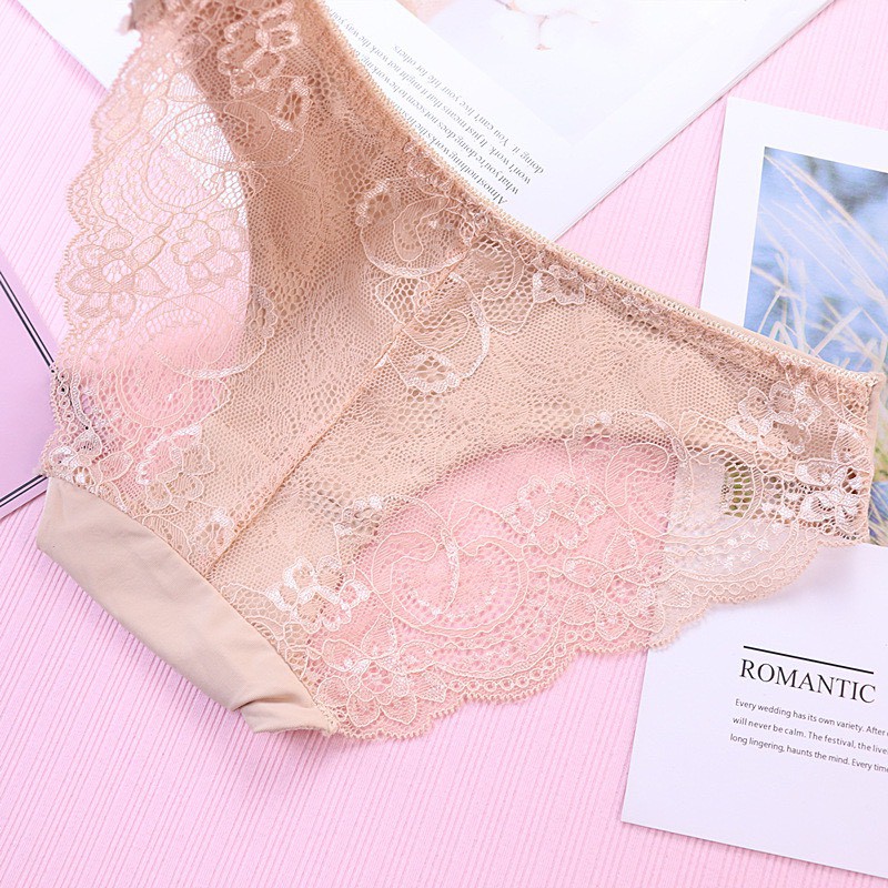 [ẢNH THẬT] -[VÒNG 3 DƯỚI 100C] - QUẦN SU PHỐI REN - QUẦN LÓT NỮ THUN LẠNH - QUẦN LÓT REN THUN LẠNH | BigBuy360 - bigbuy360.vn