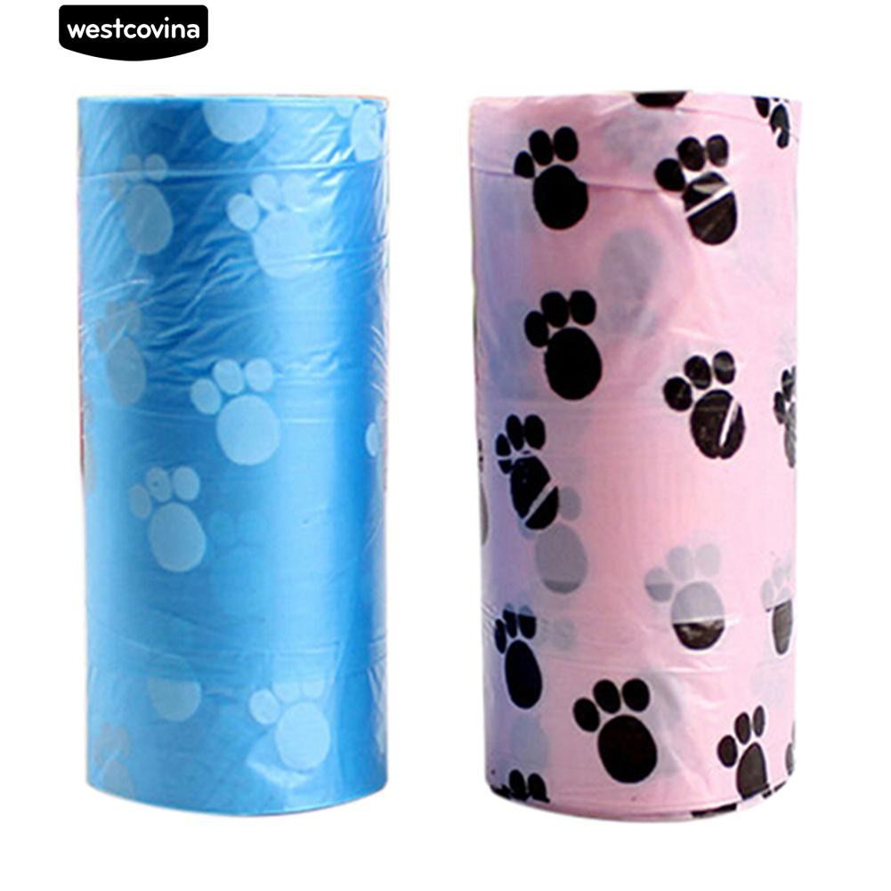 Cuộn 15 túi đựng phân thú cưng