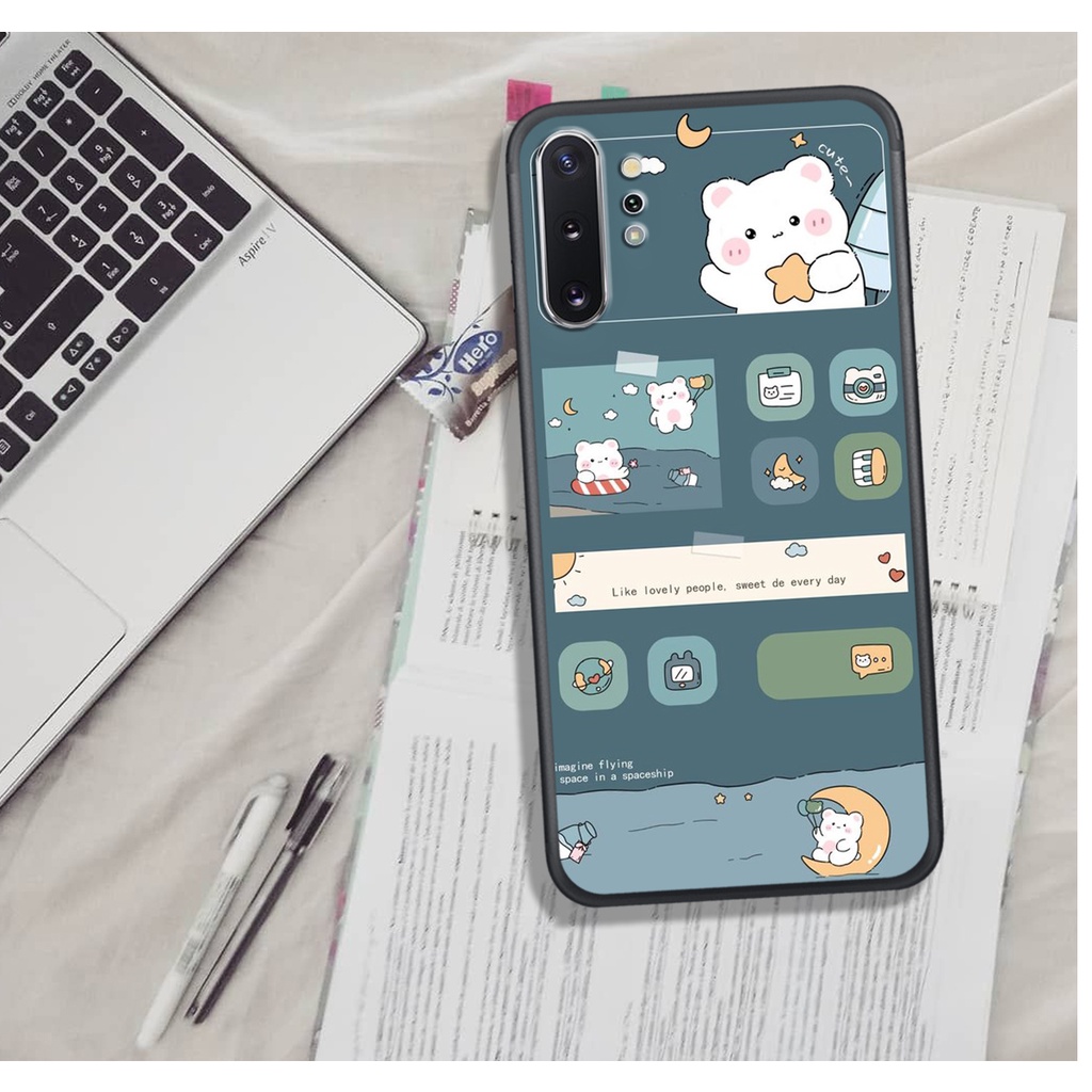 [ HOT BỎNG TAY] ỐP LƯNG SAM.SUNG NOTE 10/NOTE 10 PLUS , IN HINH CHIBI PHI HÀNH GIA ĐÁNG YÊU, SIÊU CUTE.