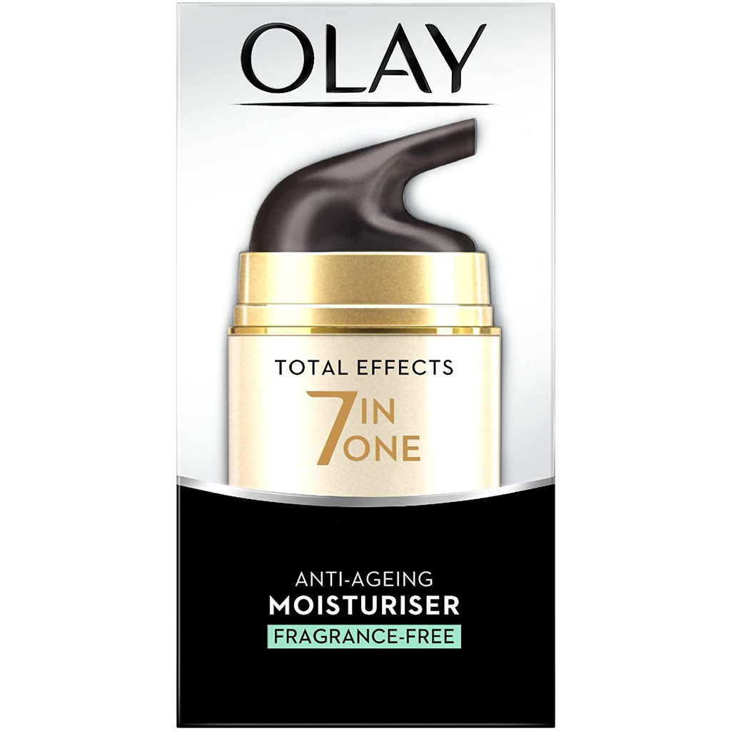 Kem Dưỡng Chống Lão Hóa Olay Total Effect 7 in 1 Không Mùi Bản UK