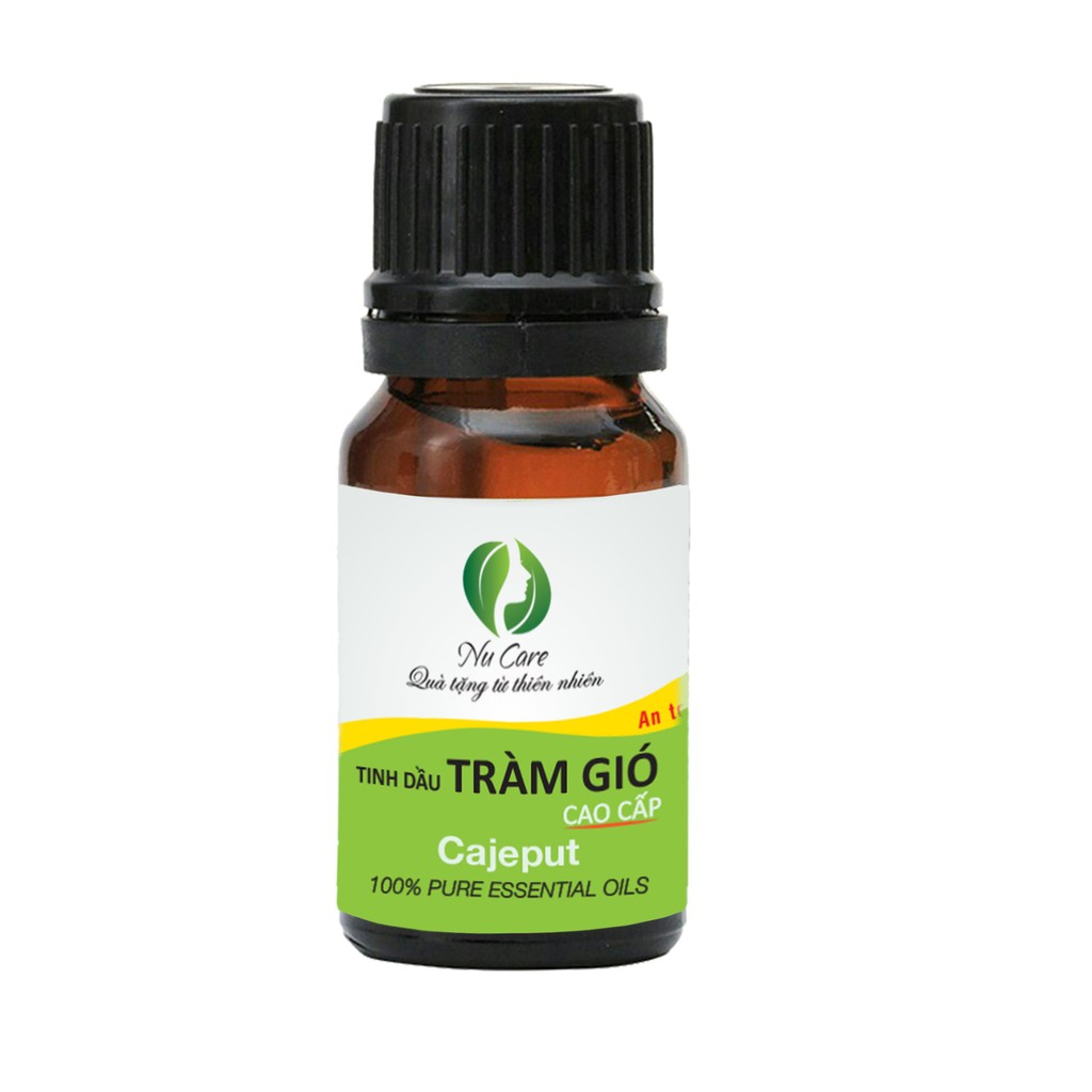 {5ml} Tinh Dầu Tràm Gió Nguyên Chất Cao Cấp An Toàn Cho Bé Giảm Ho, Nghẹt Mũi, Phòng Cảm NuCare