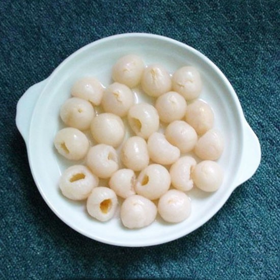 Vải ngâm nước đường lon 565g nhiều loại - Thanh Hà, Hoàng Gia, Nif, Hosen, Fresko