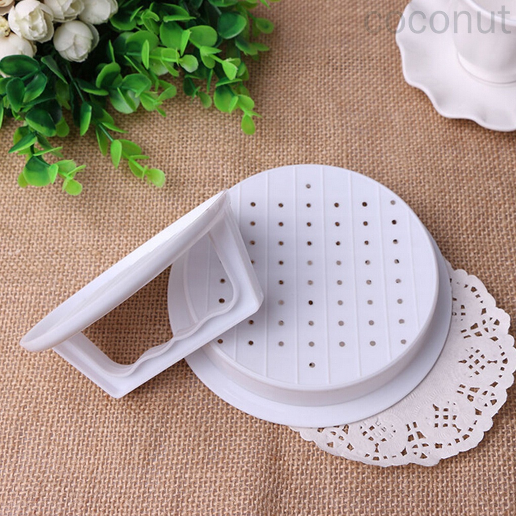 Dụng Cụ Làm Bánh Hamburger Bằng Nhựa Tiện Dụng Diy
