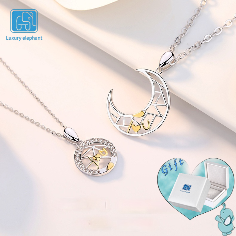 vòng cổ Bạc 925 Thời Trang Cho Cặp Đôi