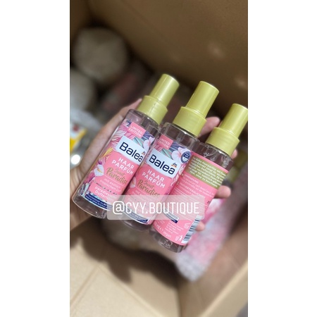 🇩🇪 NƯỚC HOA CHO TÓC 2in1 BALEA HAAR PARFÜM