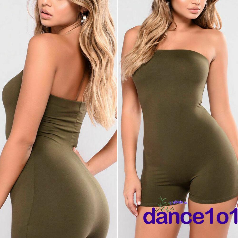 Áo liền quần ngắn dáng ôm vừa vặn thời trang hè cho nữ