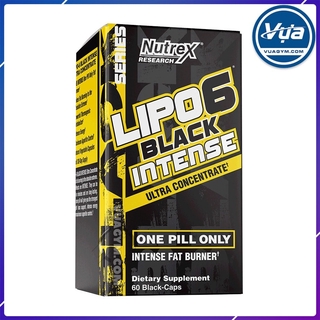 Giảm mỡ Nutrex - Lipo-6 Black Intense (60 viên)