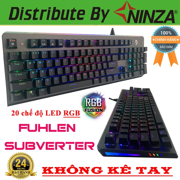 Bàn phím cơ Fuhlen Subverter [Bảo hành 24 tháng] RGB