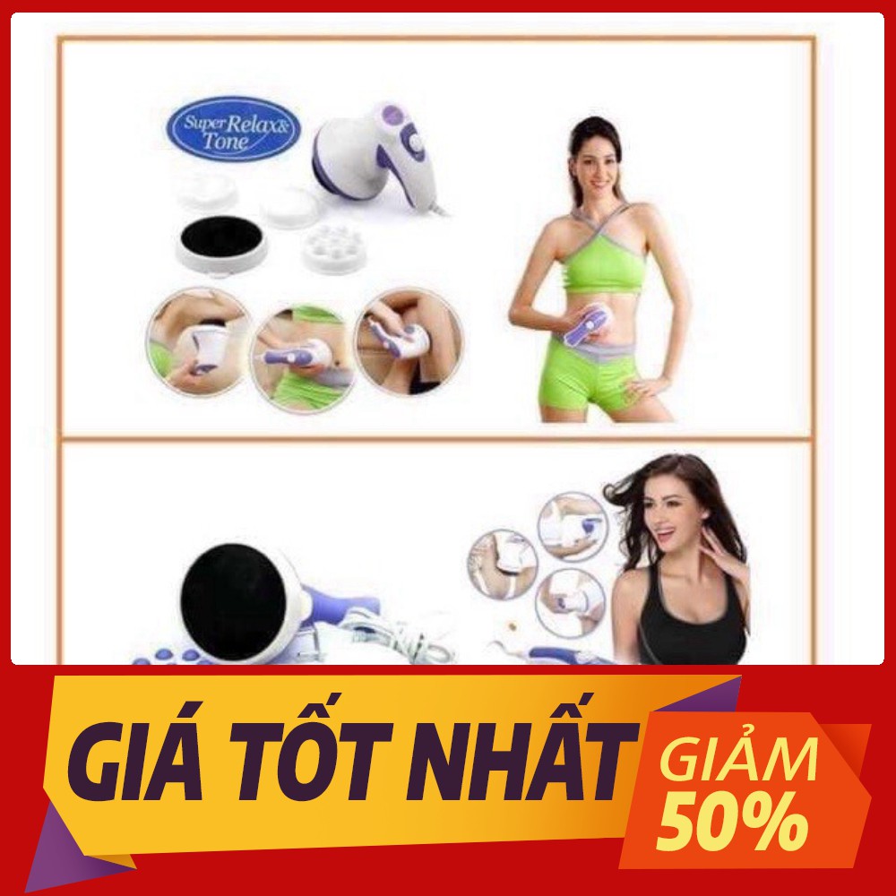 [Sale toàn shop] Máy massage toàn thân cầm tay Relax &amp; Spin Tone