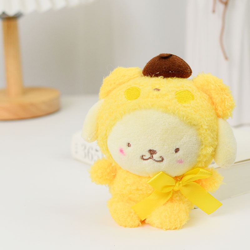 Móc Khóa Hình Thú Nhồi Bông Sanrio Dễ Thương