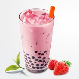 Bột trà sữa dâu pha sẵn