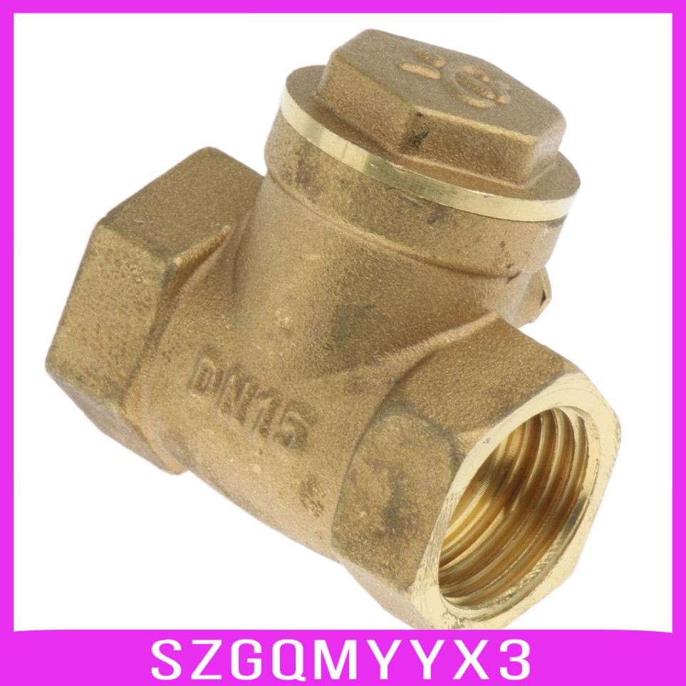 Van Kiểm Tra Một Chiều DN15- 1-2 inch Bằng Đồng Thau Chuyên Dụng Cho Nhà Vệ Sinh