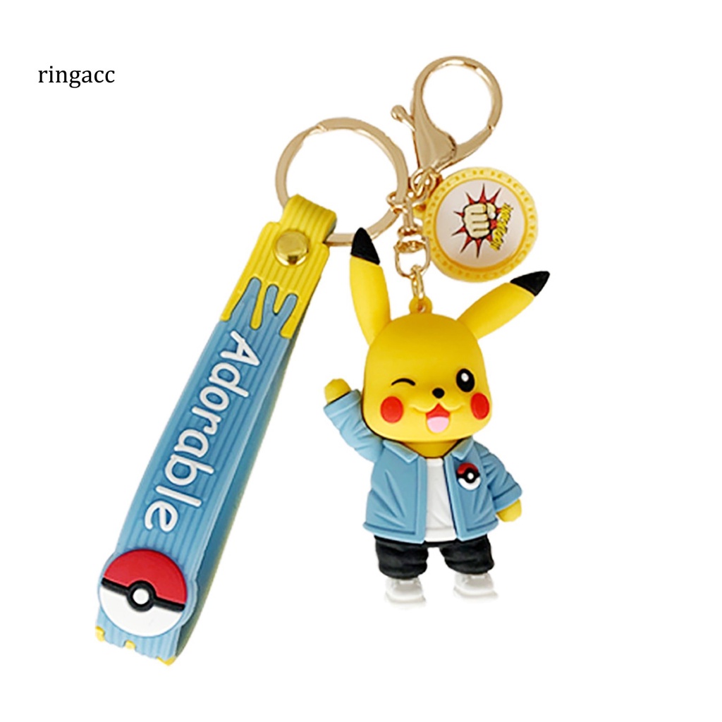 Móc Chìa Khóa Mềm Hình Nhân Vật Hoạt Hình Rga Có Thể Giặt Sạch