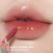 Son tint bóng Romand màu 23 Juicy Glasting Tint Nâu đỏ nhạt | BigBuy360 - bigbuy360.vn