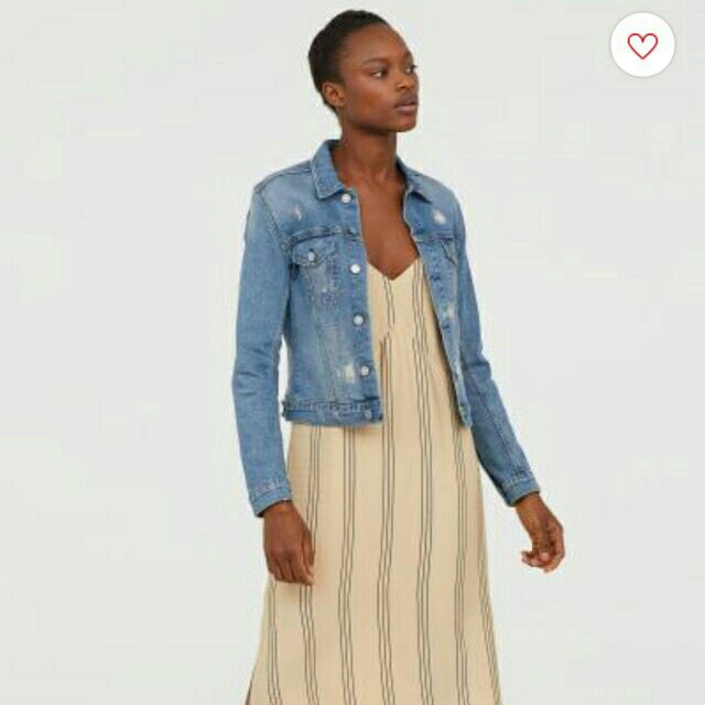 Áo khoác bò hm auth