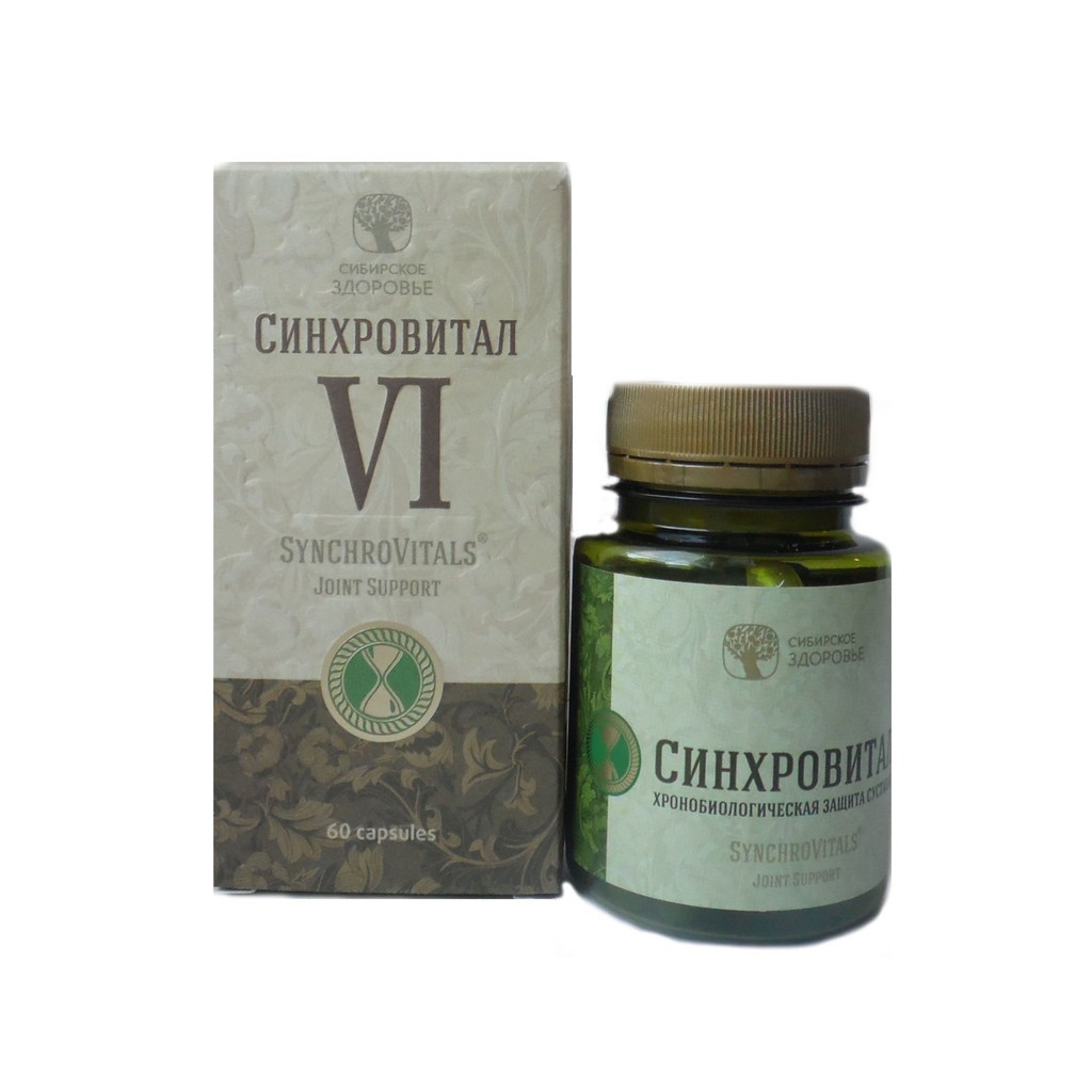 SYNCHROVITALS VI - Hỗ Trợ xương Khớp - Siberian Health