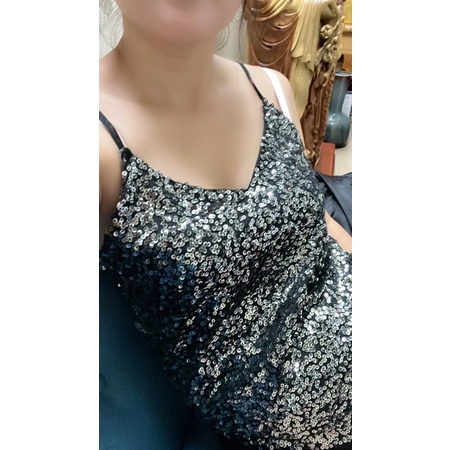 Áo 2 dây kim sa thanh lý