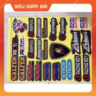Logo combo dán trang trí xe máy,điện thoại,laptop .....
