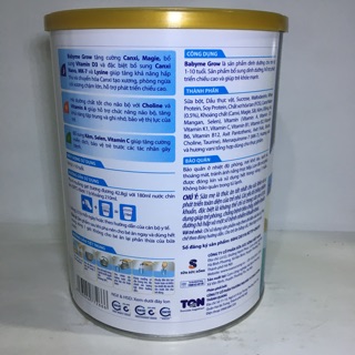Sữa bột Babyme Grow - lon 900g