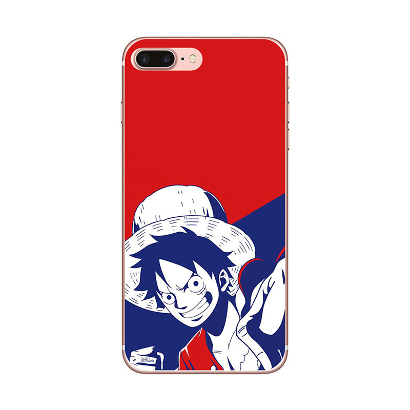 Fashion One Piece Cartoon Case For Iphone 7S 7 Plus iPHONE 8 Plus Luffy Roronoa Zoro Soft Shell | BigBuy360 - bigbuy360.vn