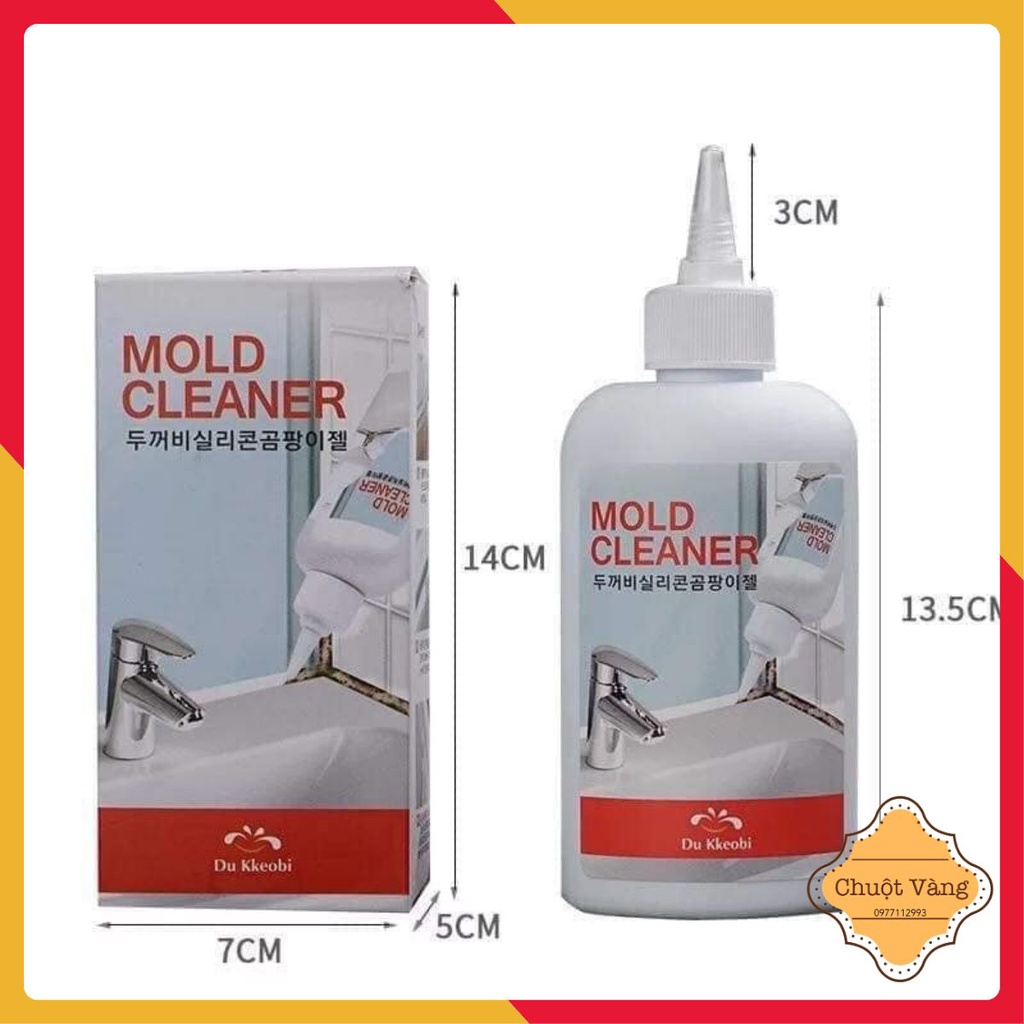 Tẩy mốc thiết bị vệ sinh Hàn Quốc MOLD CLEAN