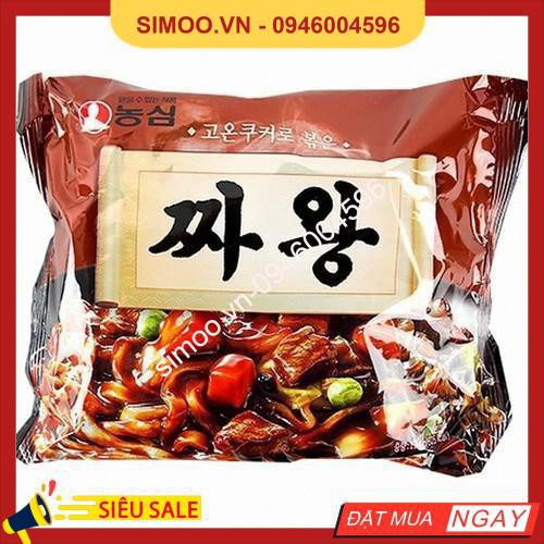 💥 ⚡ SẢN PHẨM CHÍNH HÃNG Mì Tôm Jaoang NongShim (134g) - Nhập Khẩu Hàn Quốc