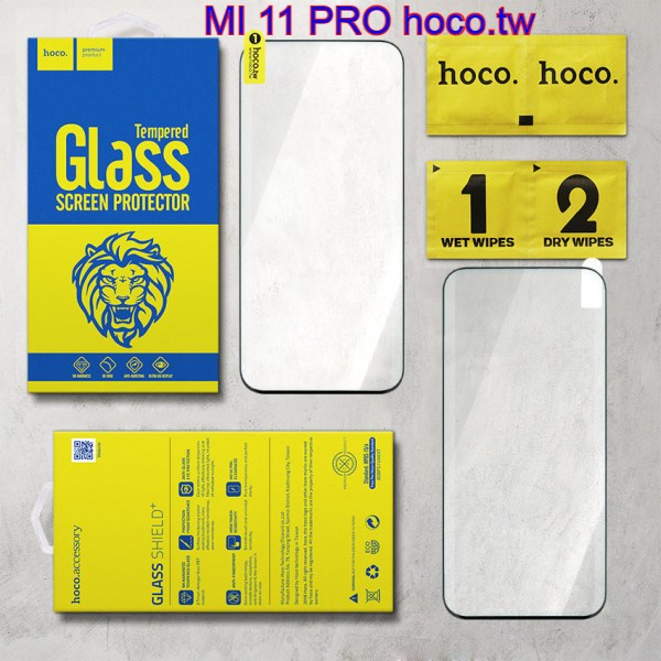 Kính cường lực Hoco.tw mẫu 2021 cho Xiaomi Mi 11/11 Pro/11 Ultra/10 Ultra/10/Note 10 Lite/Note 10/CC9 Pro