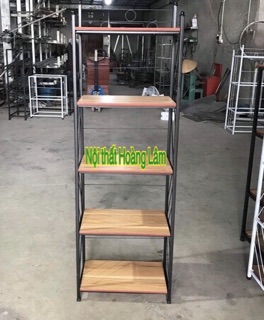 (Ship hoả tốc ) Kệ sách sắt đa năng 5 tầng dài 40cm
