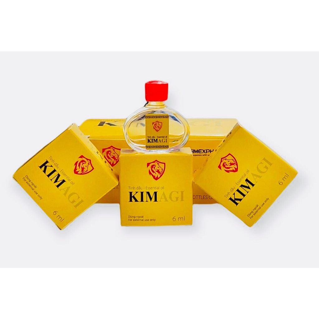 Dầu gió KIMAGI 6ml- KIMAGI Medicated Oil 6ml - Gợi nhớ mùi hương dầu gió Kim
