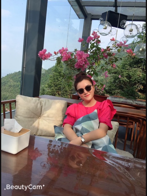 Đầm bèo hồng VINTAGE