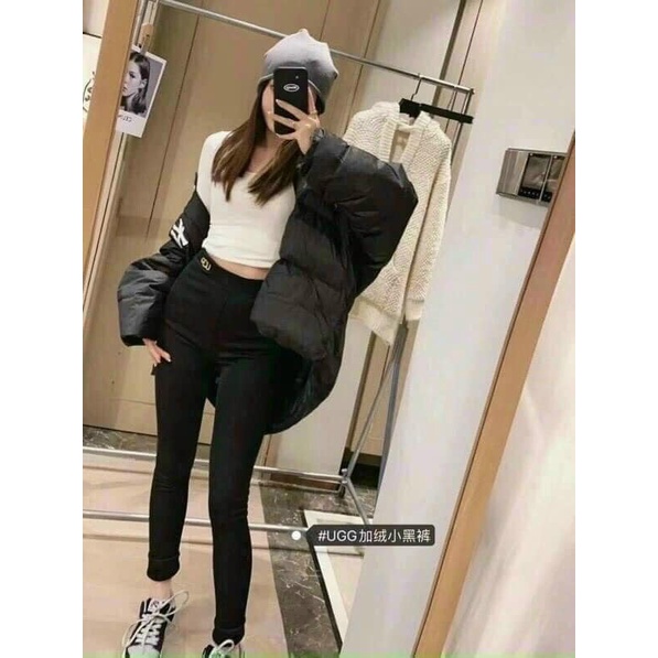 [HÀNG QUẢNG CHÂU] Quần legging UGG Free size  từ 40-53kg,  chất lượng cực ấm áp và thời trang, form đẹp, chất dãn | BigBuy360 - bigbuy360.vn