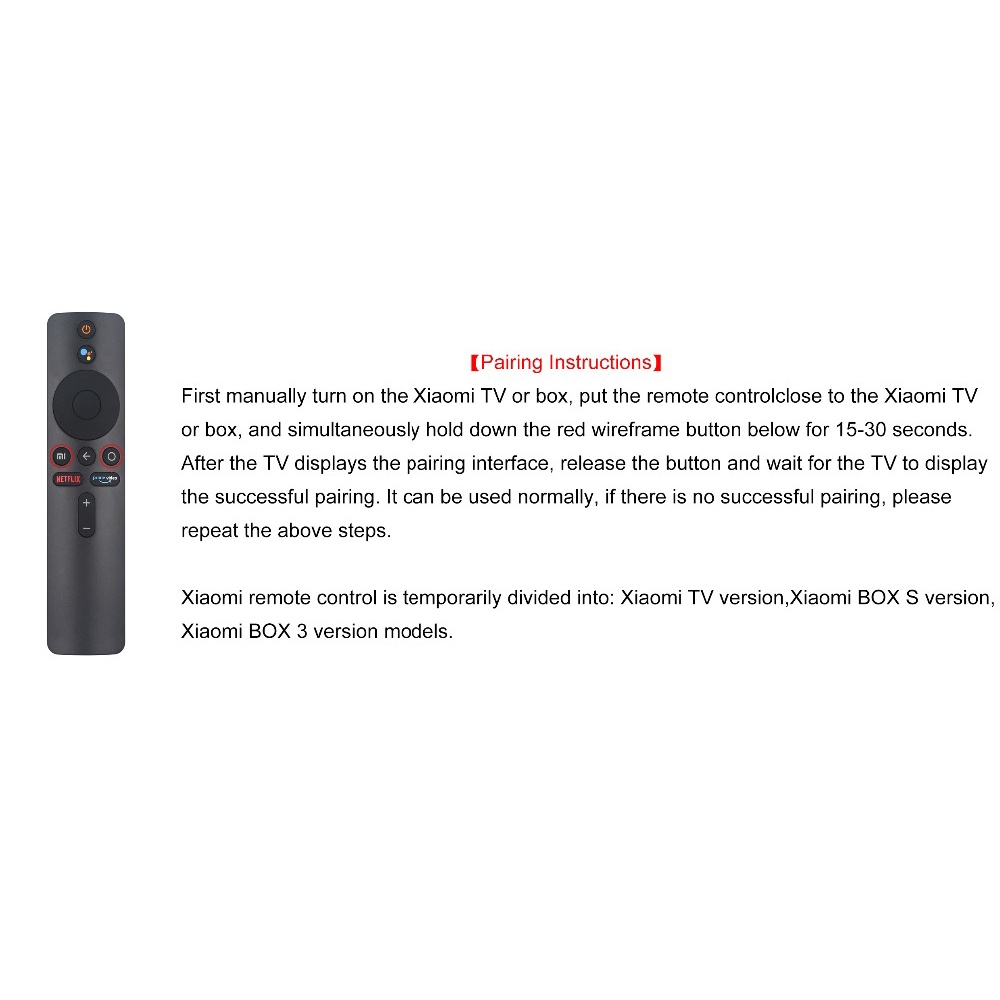 GOOGLE Điều Khiển Từ Xa Xa Xa XMRM-00A Cho MI 4A 4S 4X 4K Ultra HD Xiaomi MI Box 4K Xiaomi TV 4X Android TV