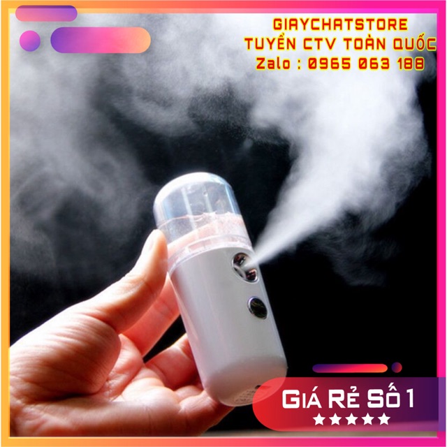 Máy xông mặt Nano Phun sương làm đẹp da mặt - Máy Xịt Khoáng Nano Mini - Máy Phun Sương Xông Hơi Da Mặt | BigBuy360 - bigbuy360.vn