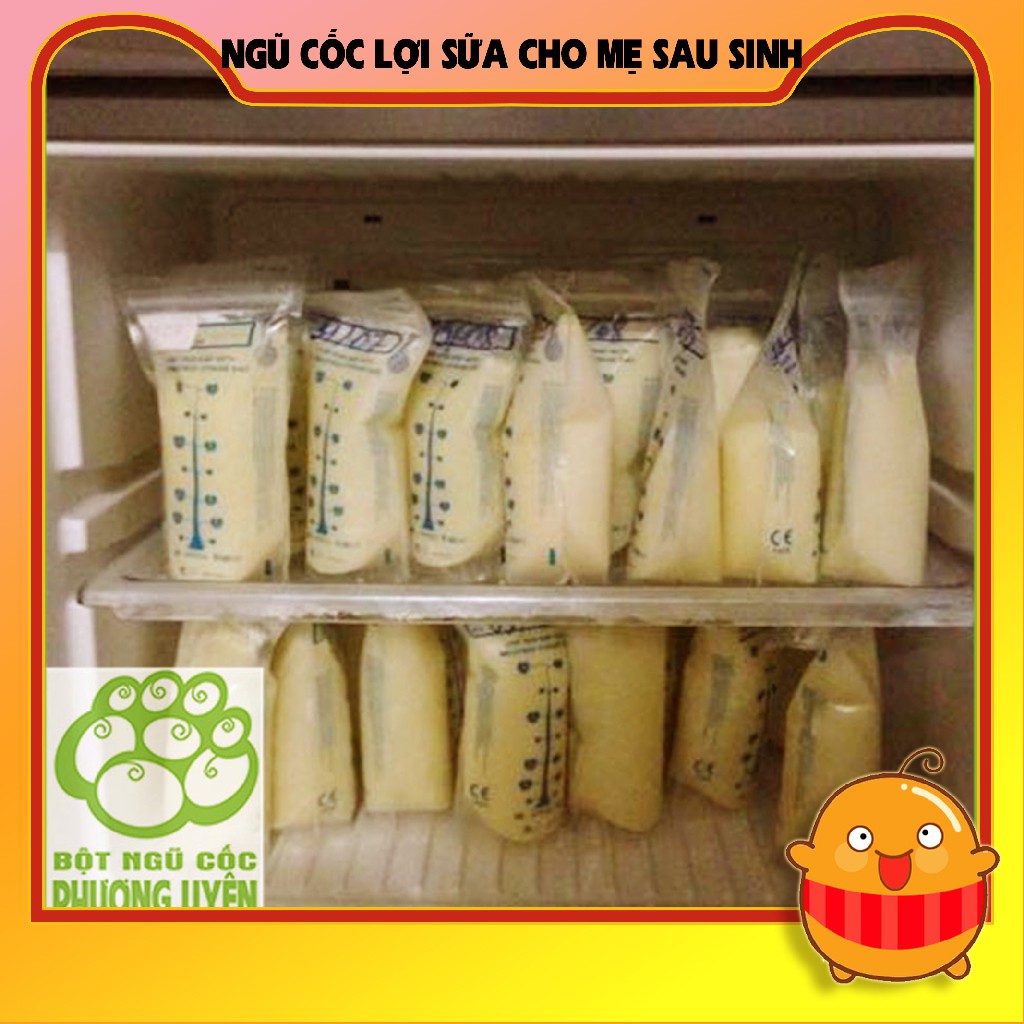 Thực phẩm lợi sữa cho mẹ sau sinh sản phẩm bột ngũ cốc dinh dưỡng lơi sữa tăng cân cao cấp hộp 500gr  TPLS-12