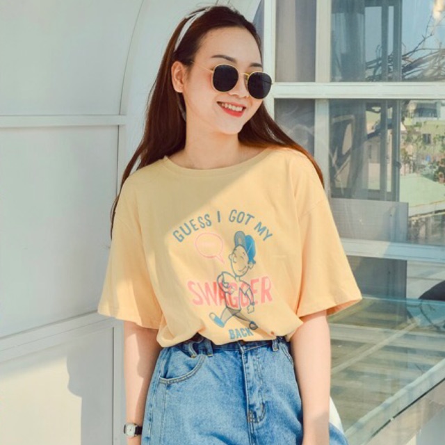 Áo Thun Freesize / BOIS TEE ( 2 màu )