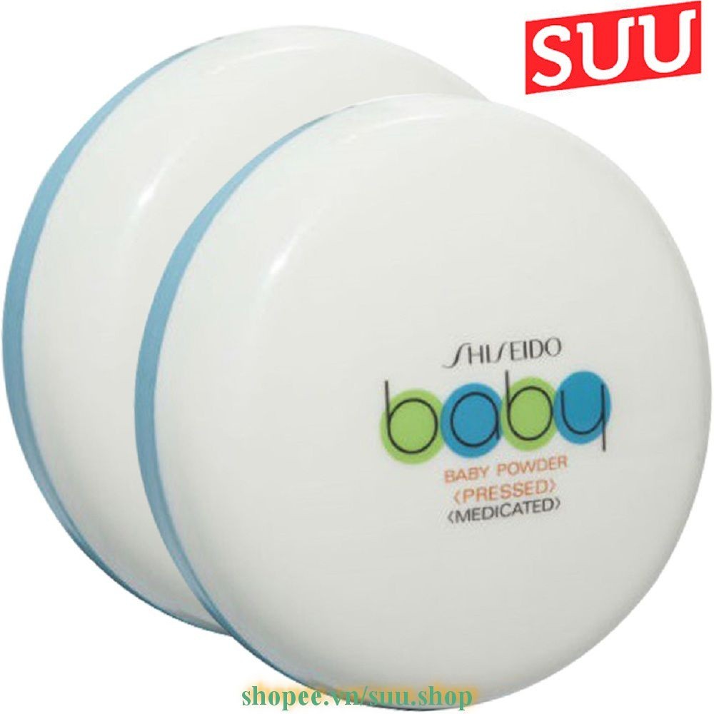 Phấn Phủ Shiseido Baby Powder Pressed 50g, suu.shop cam kết 100% chính hãng