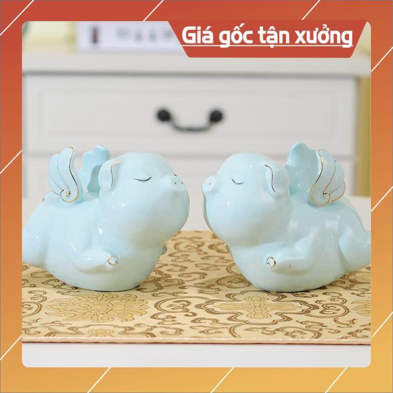 Thiên nga gốm sứ decor