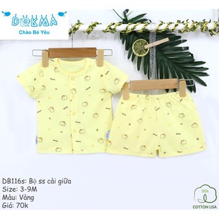 Bộ cộc tay cài giữa Dokma