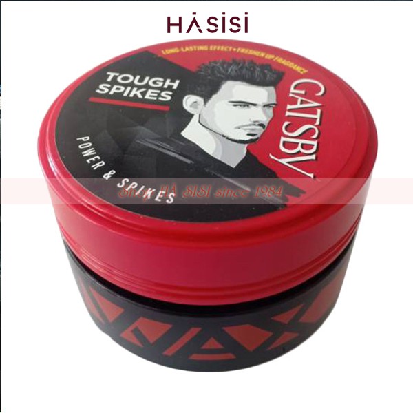 Sáp Vuốt Tóc GATSBY TOUGH SPIKES STYLING WAX 75g (Màu Đỏ)