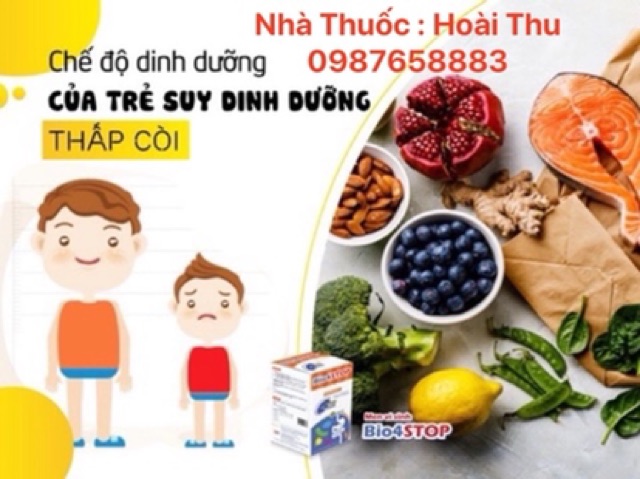 [ Kèm Quà Tặng] Men vi sinh Bio4Stop ( dạng bột) / Hộp 30 gói