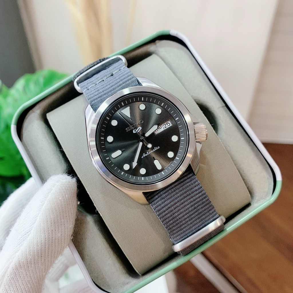 Äá»NG Há» NAM SEIKO 5 SPORT AUTOMATIC 2020 , DÃY NATO MÃU XÃM-GREY , SRPE61K1 tại TP. Há» Chà Minh