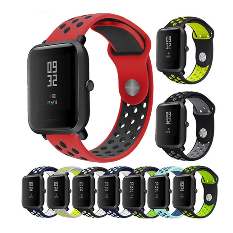 Dây Đeo Silicon Thay Thế Cho Amazfit Bip U / Bip U Pro / Bip S / Bip Lite / Pop Pro Gts 2 Mini 2e Gtr 42mm