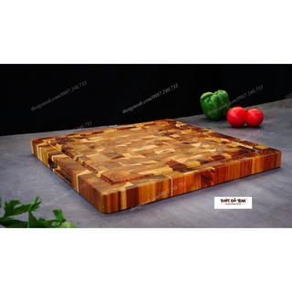 Thớt Gỗ Teak - VDC01 ( 30x30x2,5 )