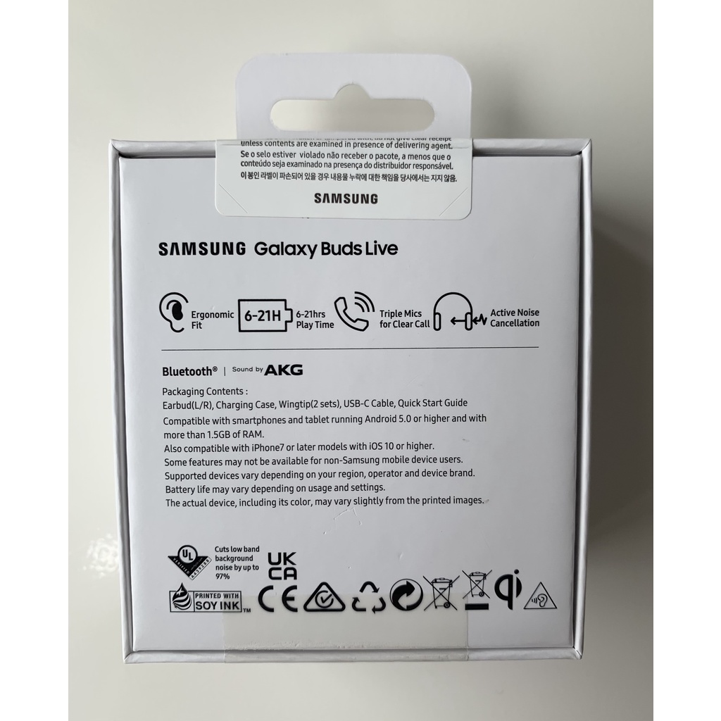 Tai nghe Samsung Galaxy Buds Live (R180) - Hàng Chính Hãng