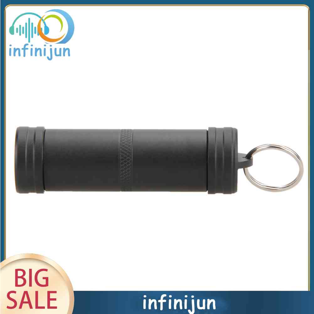 Hộp Đựng Thuốc Chống Thấm Nước Bằng Hợp Kim Nhôm Kèm Móc Khóa Tiện Dụng