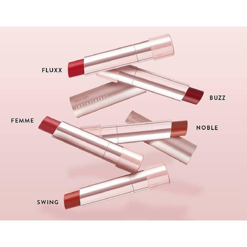 (Hàng Mới Về) Son Lì Wardah 3.5g Lên Màu Chuẩn Đẹp