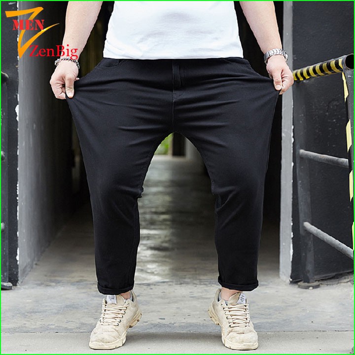 quần dài nam bigsize vải jean mỏng thích hợp cho người mập | BigBuy360 - bigbuy360.vn
