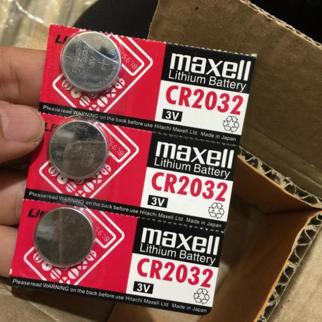 Pin máy đo tiểu đường, nhiệt kế,cân điện tử MAXELL CR2032